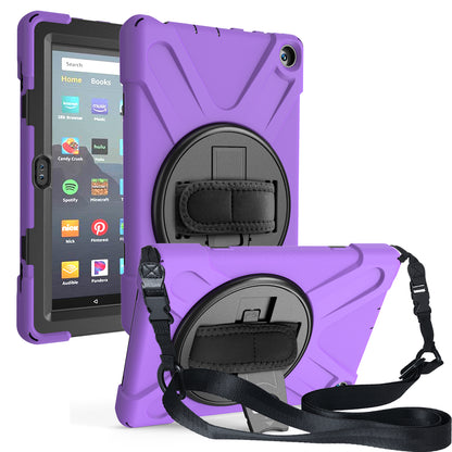 Pirate King Rotating Hand Shoulder Strap Kindle Fire HD 8 2020 Case