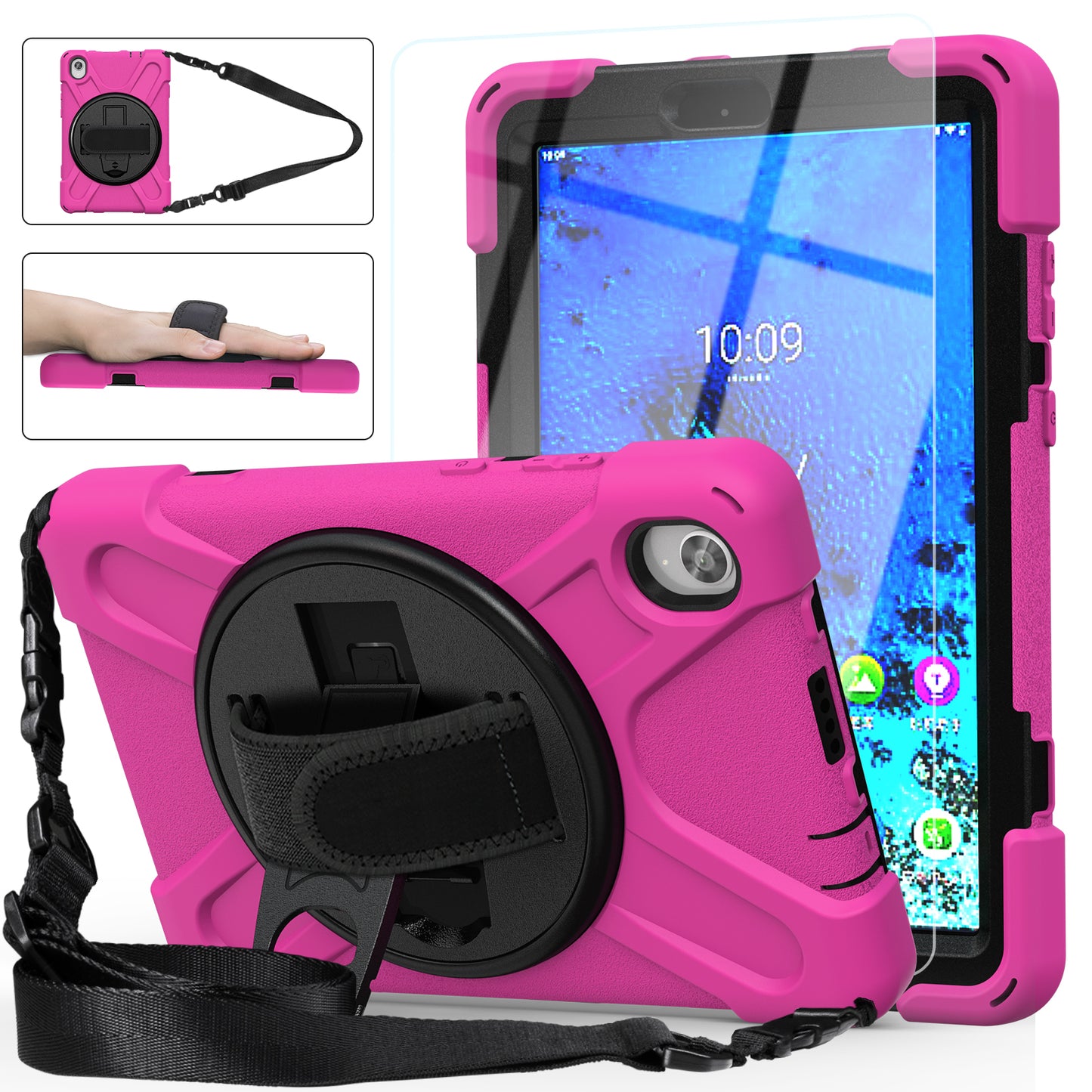 Pirate King Rotating Hand Shoulder Strap Lenovo Tab M8 (2020) Case