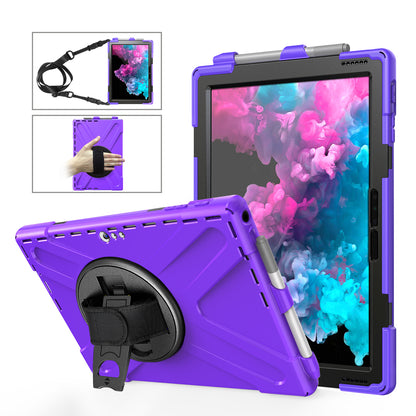 Pirate King Rotating Hand Shoulder Strap Surface Pro 7+ Case