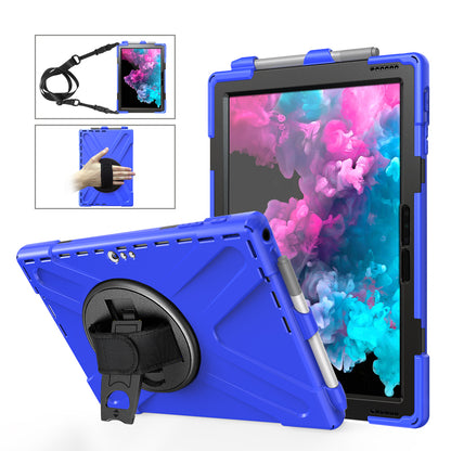 Pirate King Rotating Hand Shoulder Strap Surface Pro 7+ Case