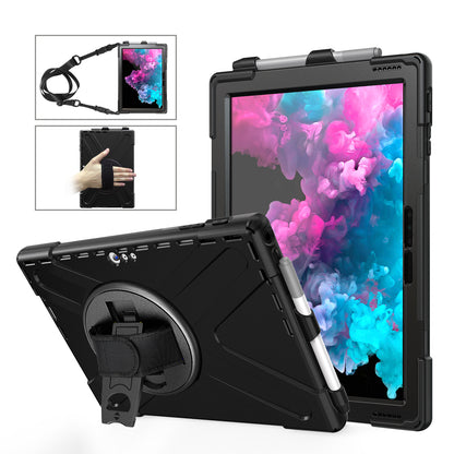 Pirate King Rotating Hand Shoulder Strap Surface Pro 7+ Case