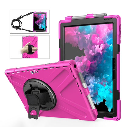 Pirate King Rotating Hand Shoulder Strap Surface Pro 7+ Case