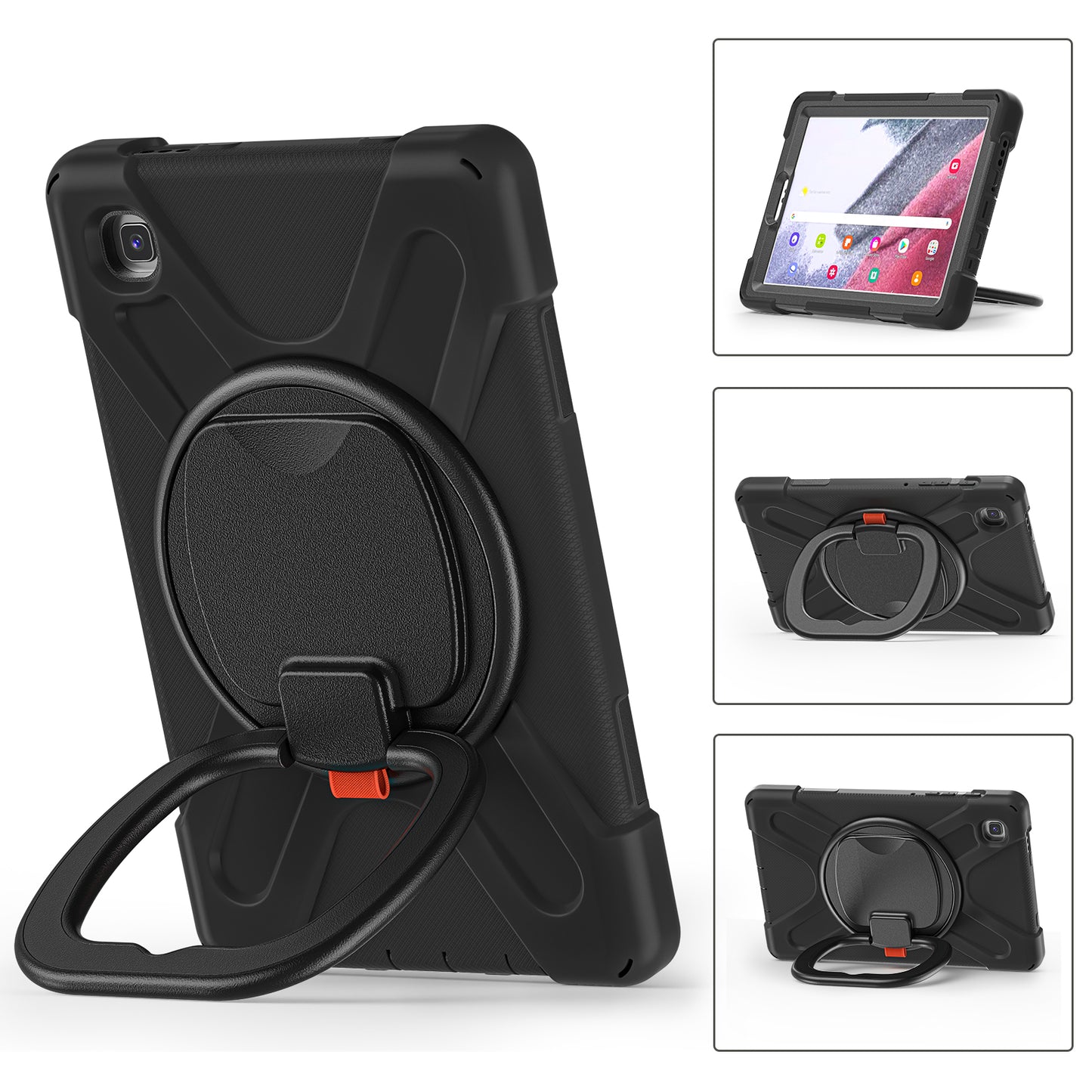 Pirate Box Rotating Hook Stand Galaxy Tab A7 Lite Case