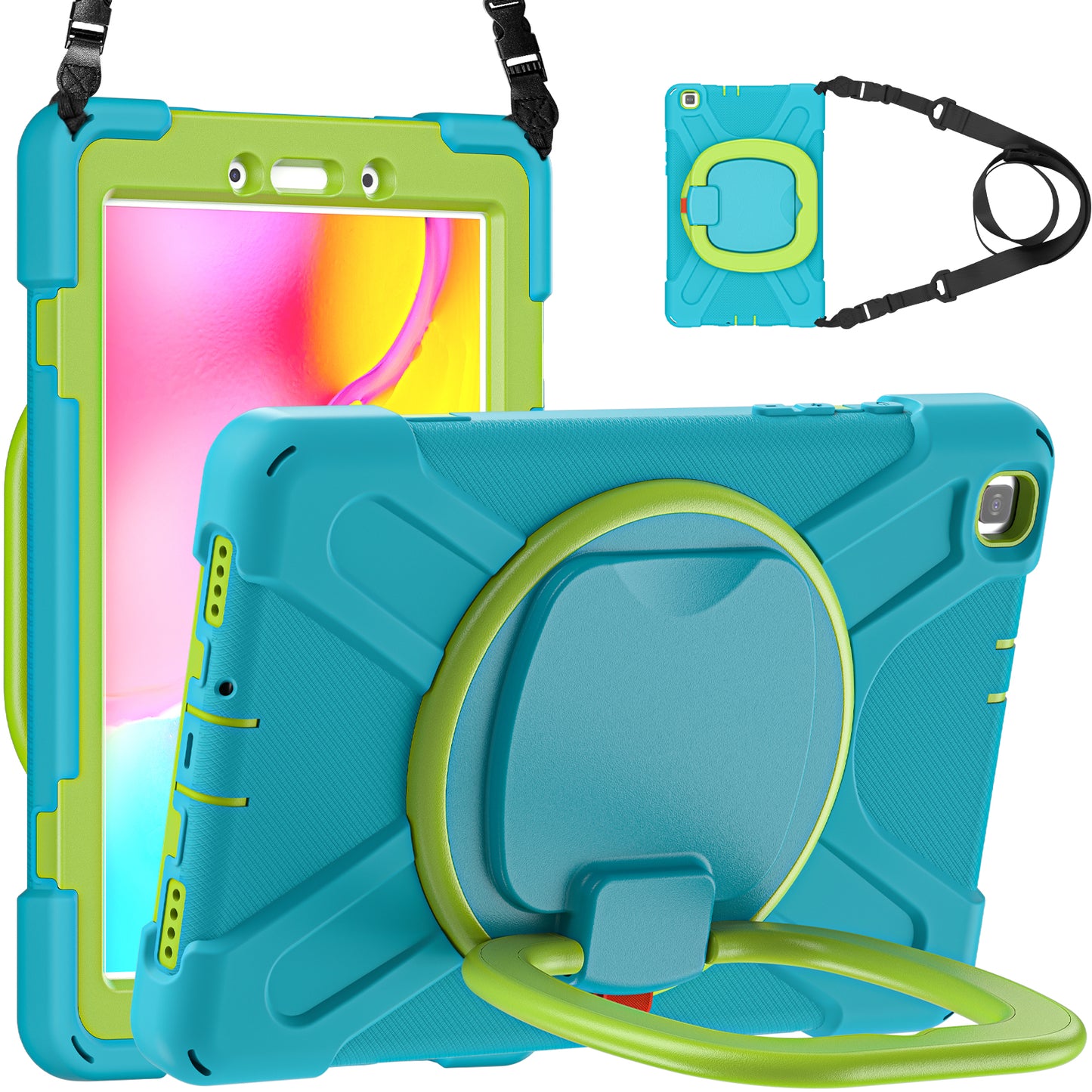 Pirate Box Rotating Hook Stand Galaxy Tab A 8.0 2019 Case