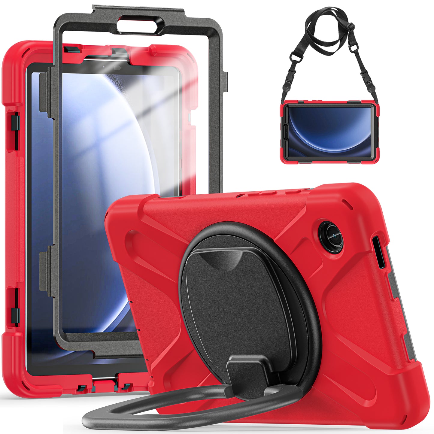 Pirate Box Rotating Hook Stand Galaxy Tab A9 Case