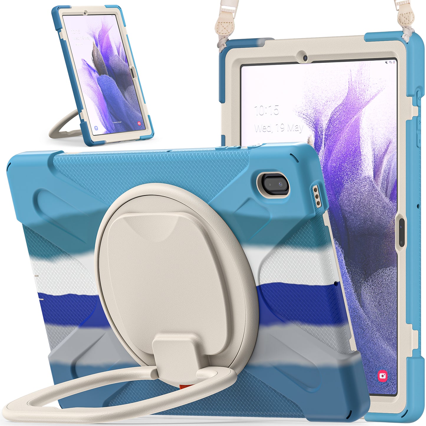 Pirate Box Rotating Hook Stand Galaxy Tab S8+ Case