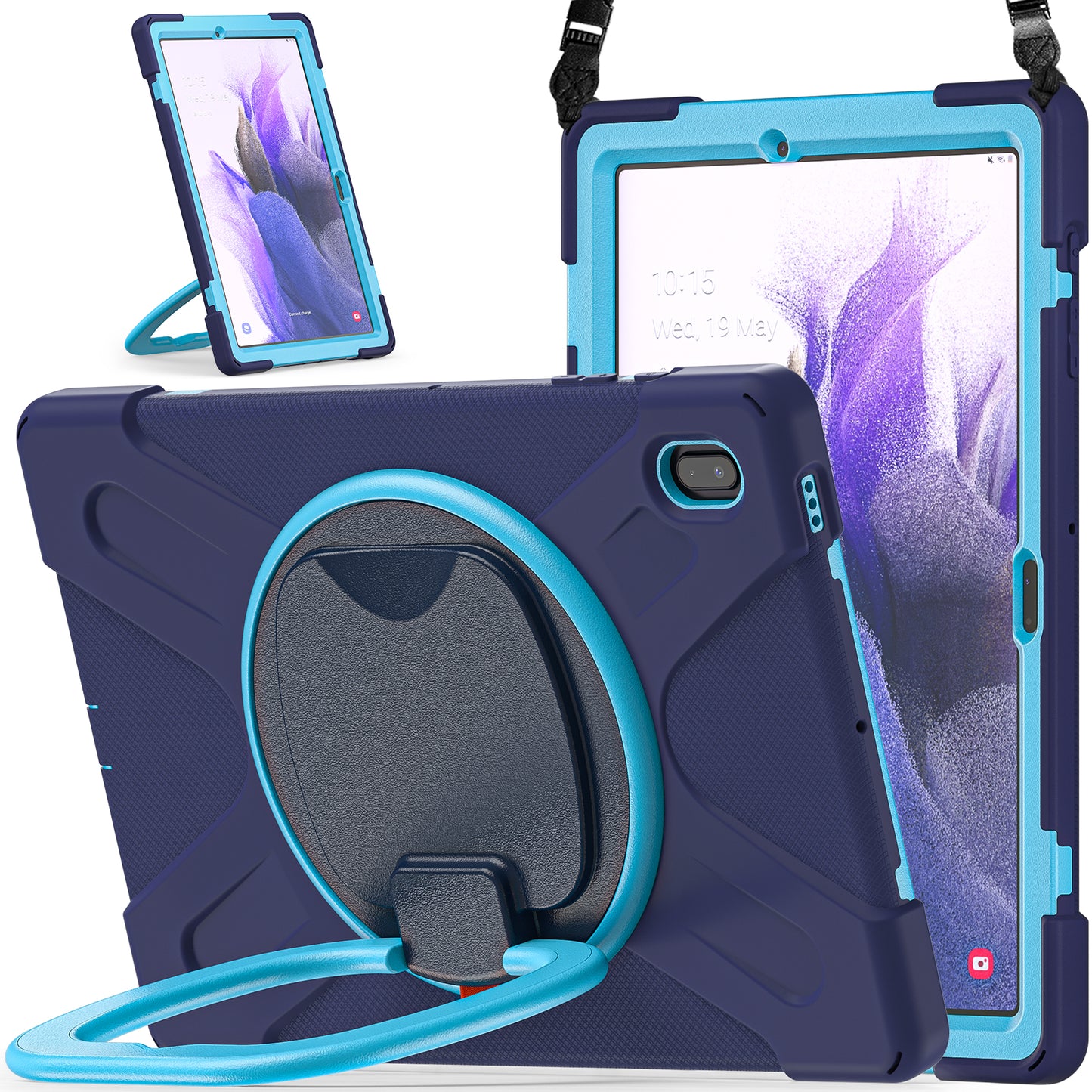 Pirate Box Rotating Hook Stand Galaxy Tab S8+ Case