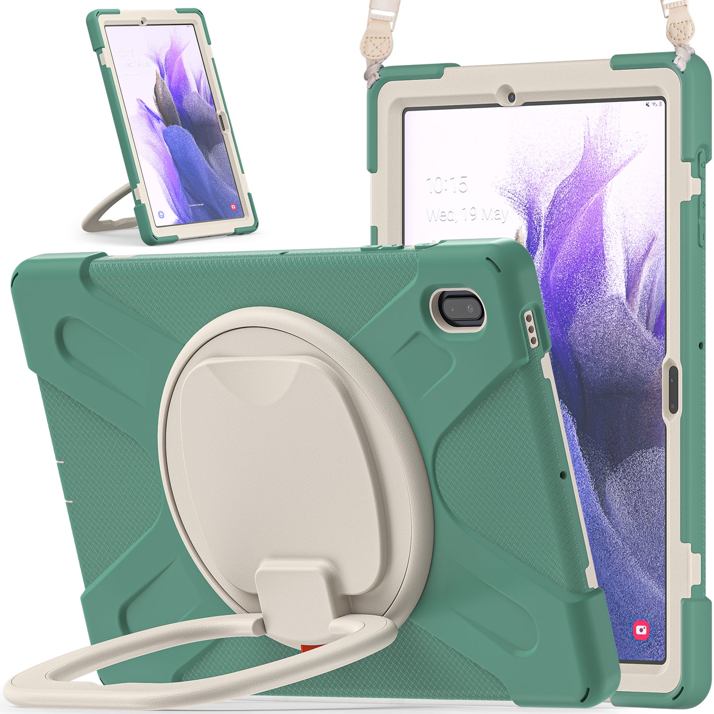 Pirate Box Rotating Hook Stand Galaxy Tab S8+ Case