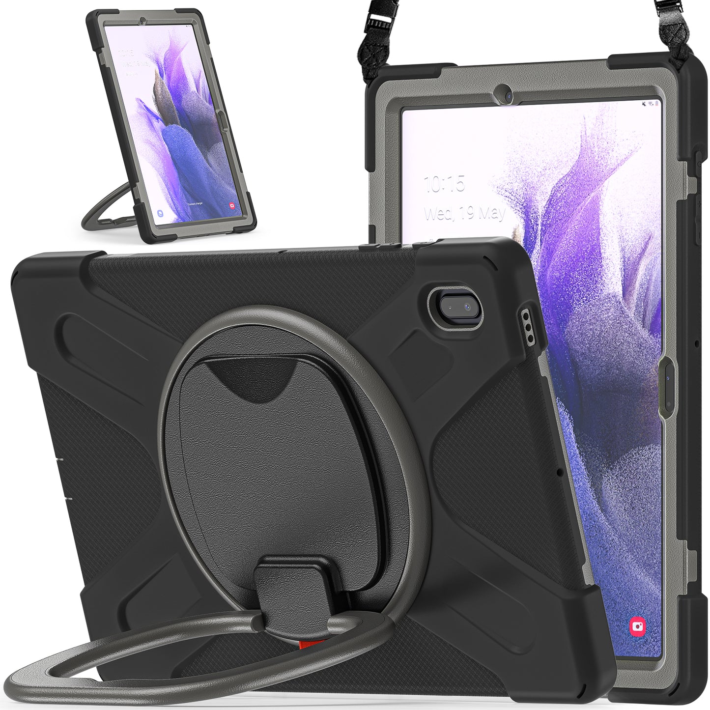 Pirate Box Rotating Hook Stand Galaxy Tab S8+ Case