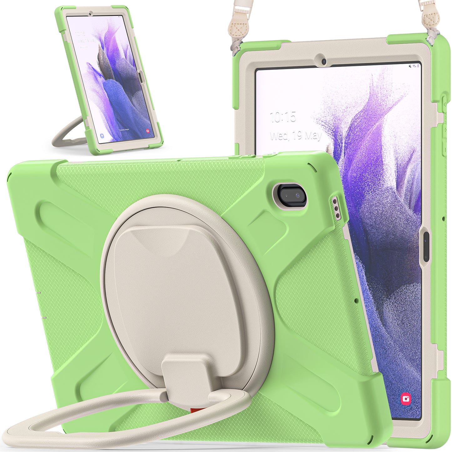 Pirate Box Rotating Hook Stand Galaxy Tab S8+ Case