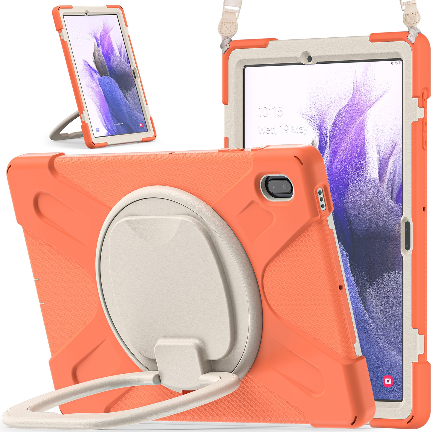 Pirate Box Rotating Hook Stand Galaxy Tab S8+ Case