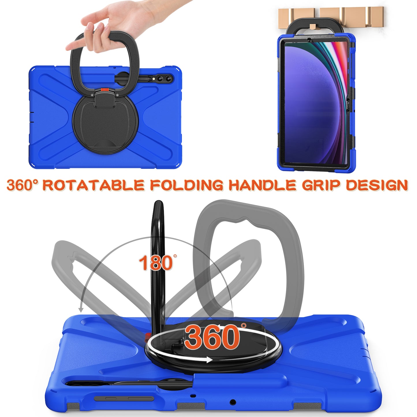 Pirate Box Rotating Hook Stand Galaxy Tab S10+ Case