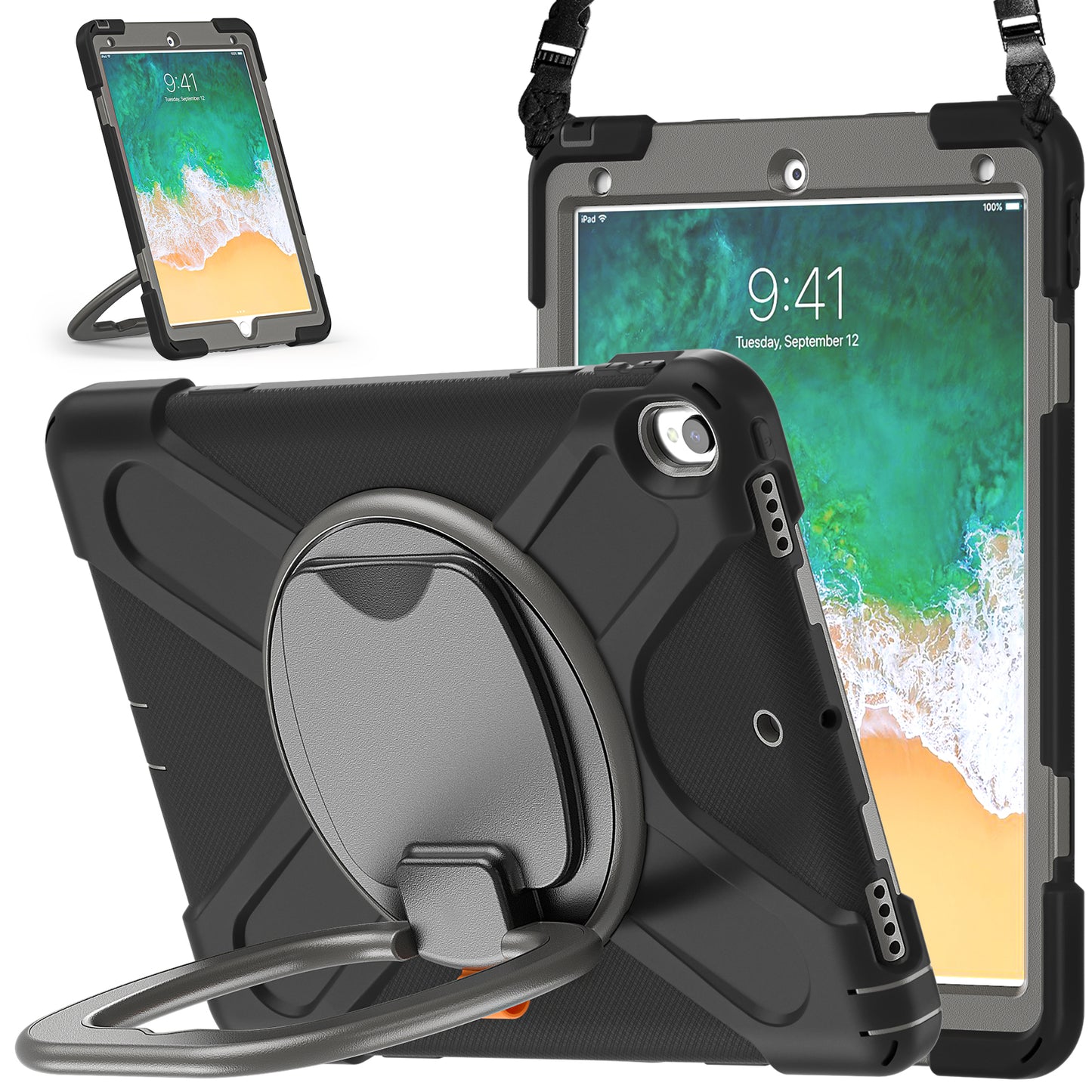 Pirate Box Rotating Hook Stand iPad Air 3 Case