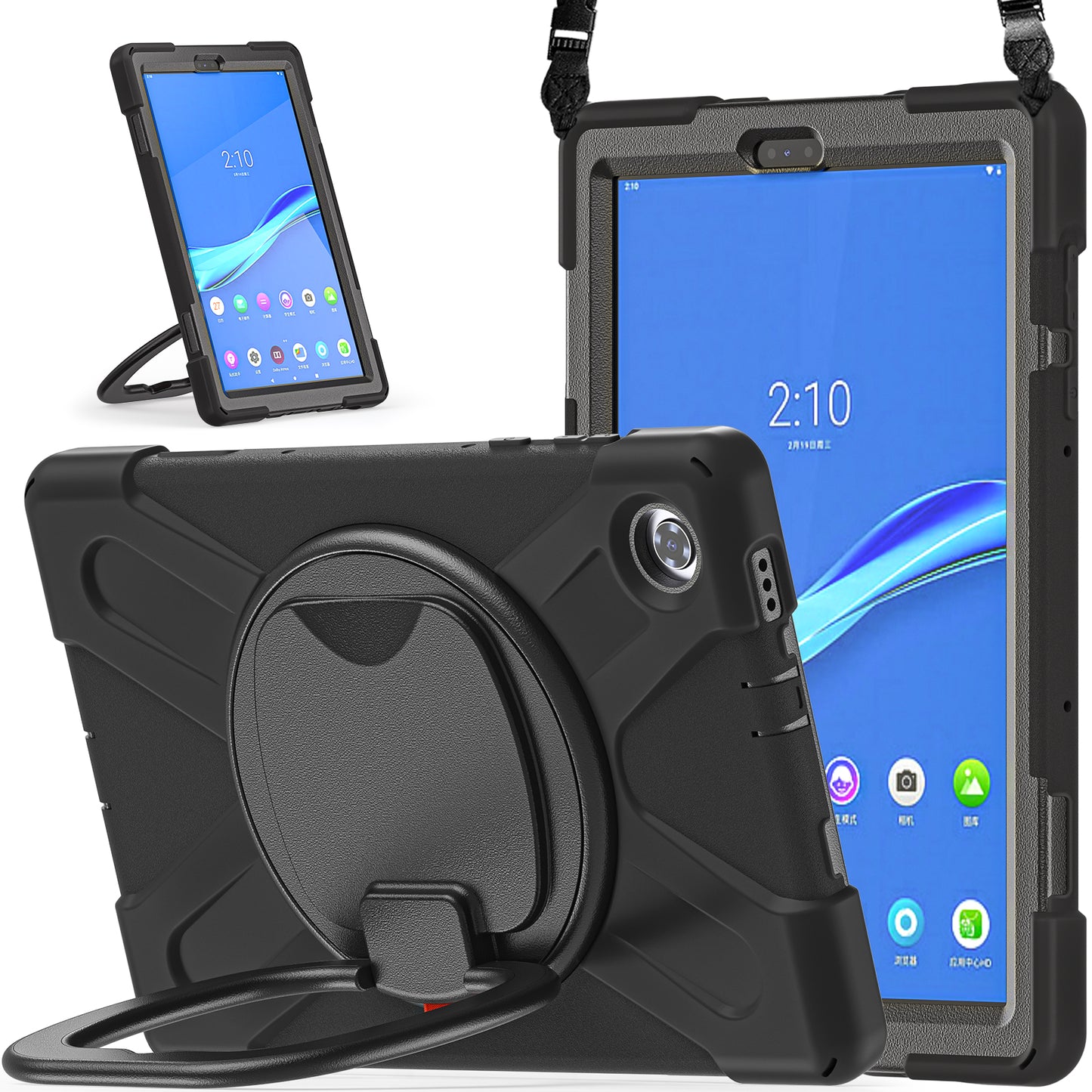 Pirate Box Rotating Hook Stand Lenovo Tab M10 2020 Case