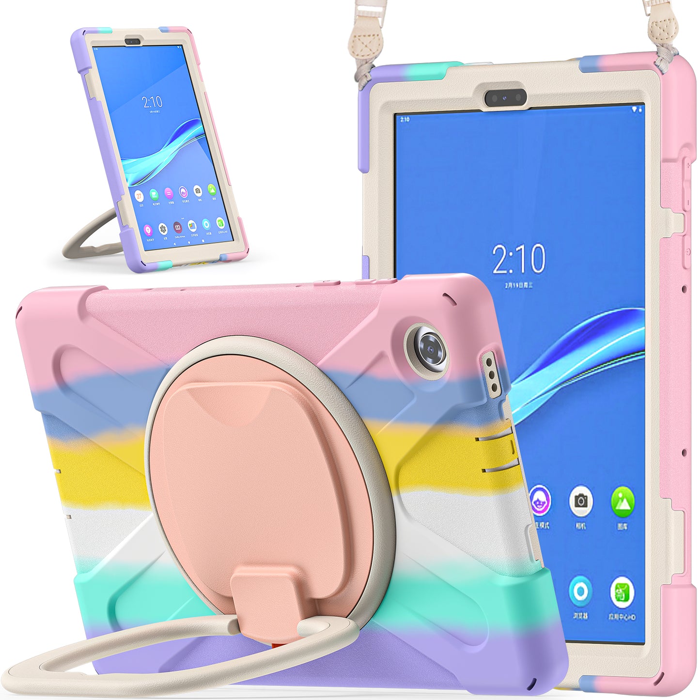 Pirate Box Rotating Hook Stand Lenovo Tab M10 2020 Case