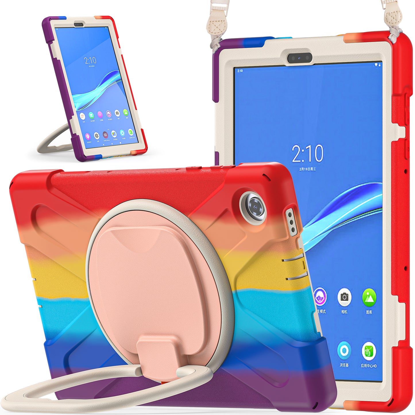 Pirate Box Rotating Hook Stand Lenovo Tab M10 2020 Case