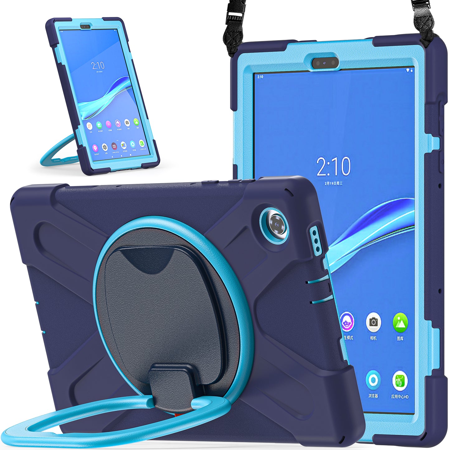 Pirate Box Rotating Hook Stand Lenovo Tab M10 2020 Case