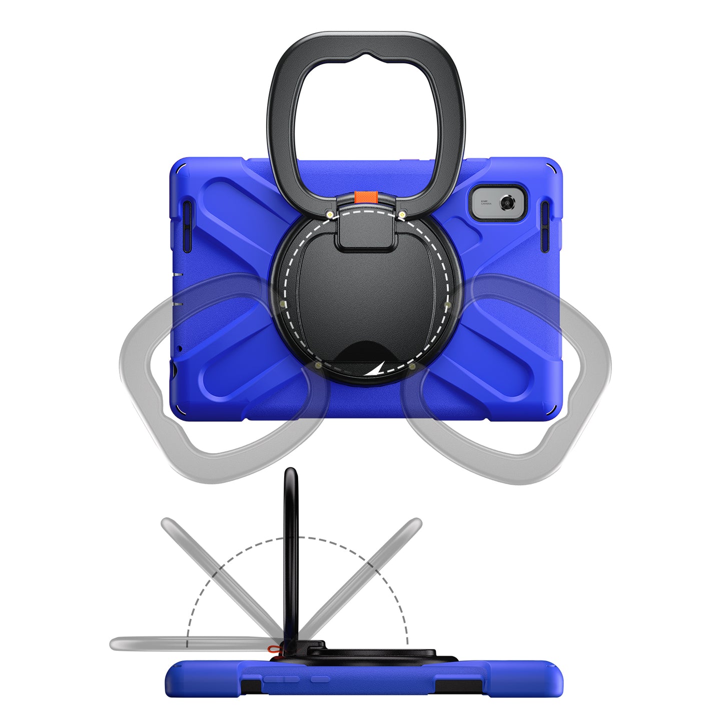 Pirate Box Rotating Hook Stand Lenovo Tab M9 2023 Case