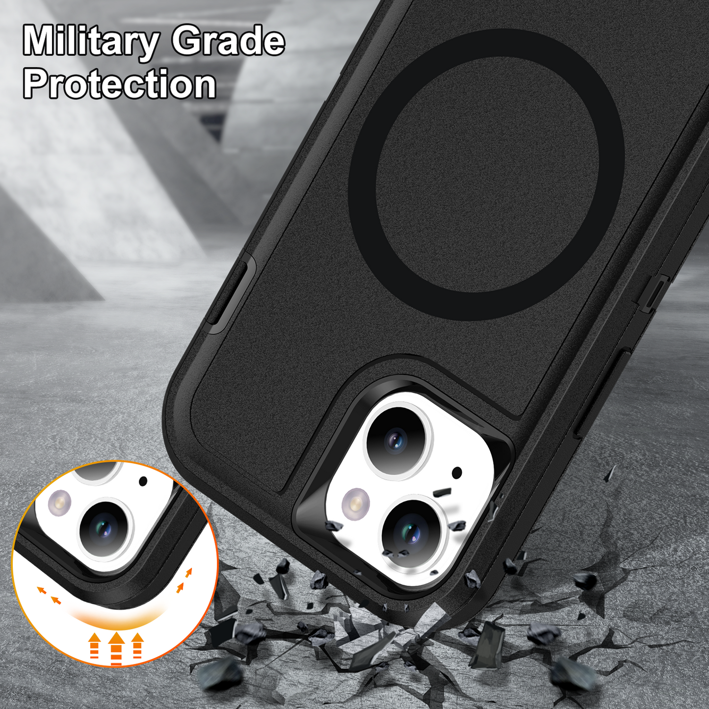 Defender Magsafe iPhone 13 Case Military Protection