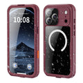 Ultramarine Technology with Heavy-Duty MagSafe Waterproof Phone Case with Lanyard