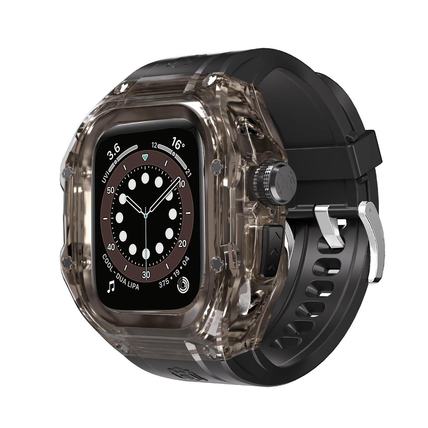 Ultramarine Technology Heavy-Duty Protective Watch Case with Integrated Silicone Strap - Apple Watch Ultra