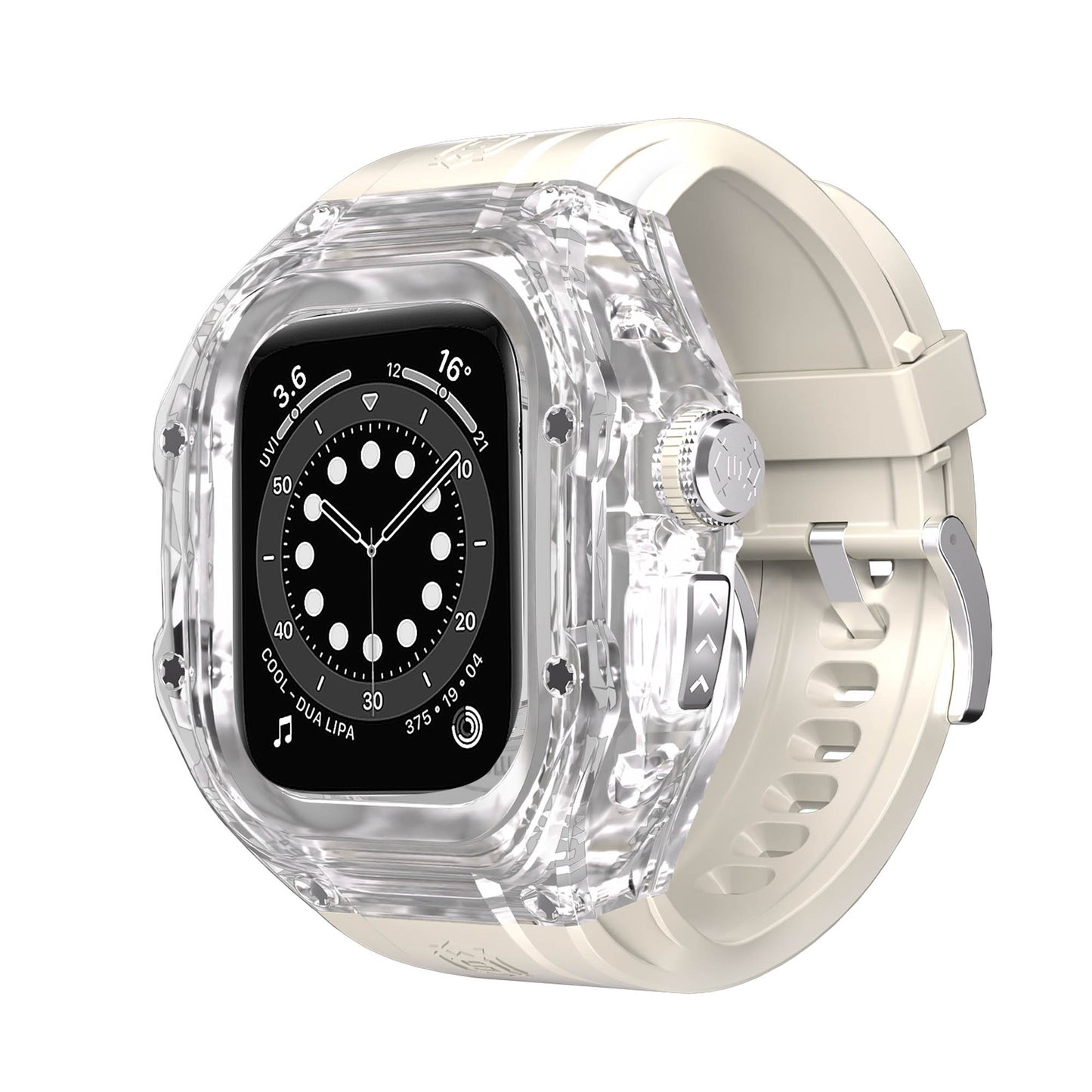 Ultramarine Technology Heavy-Duty Protective Watch Case with Integrated Silicone Strap - Apple Watch Ultra