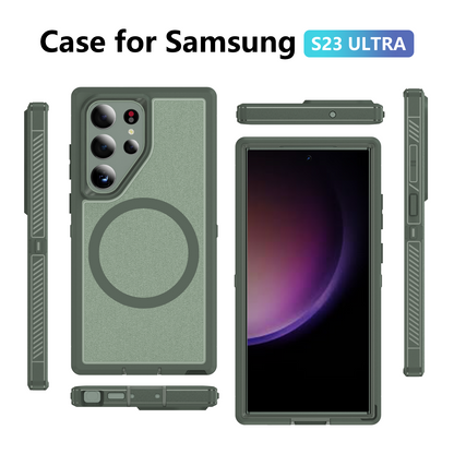 Guardian Matte Galaxy S23 Ultra Case Magsafe Charging