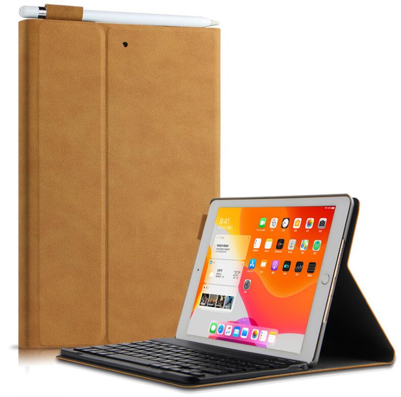 Soft Luxury Keyboard Apple iPad 9 Case Book Detachable