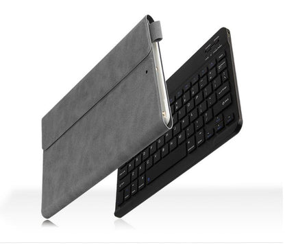 Soft Luxury Keyboard Apple iPad 5 Case Book Detachable