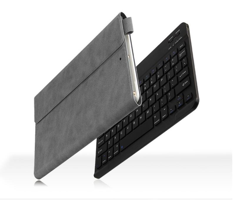 Soft Luxury Keyboard Apple iPad 6 Case Book Detachable