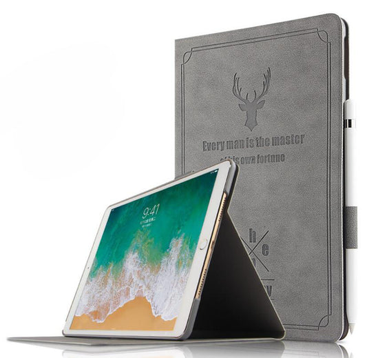 Destiny Imitation Deer Leather Apple iPad Pro 10.5 Case Folio Stand