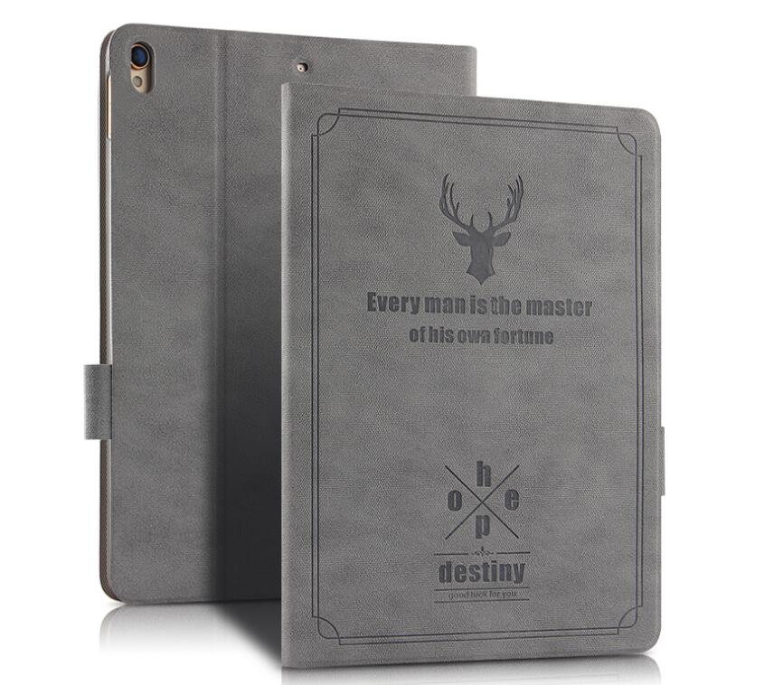 Destiny Imitation Deer Leather Apple iPad Pro 10.5 Case Folio Stand