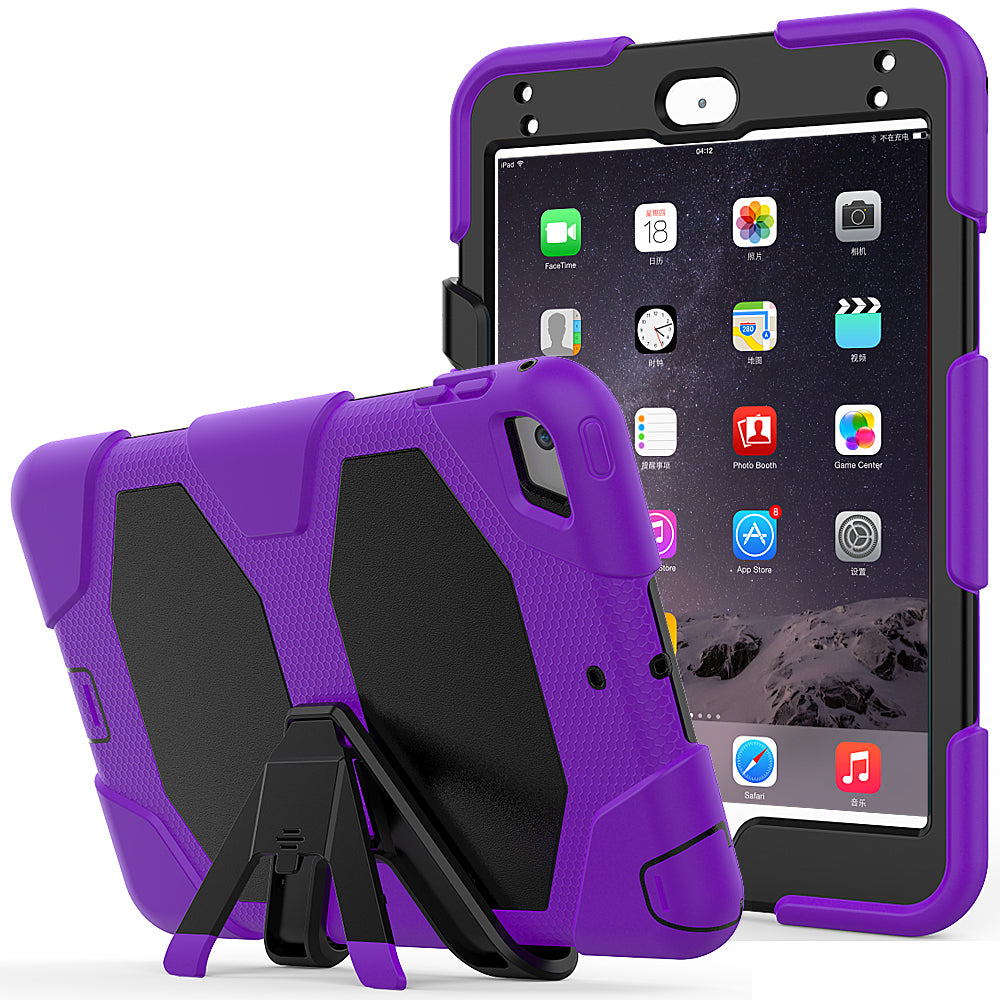 Tough Box Built-in Screen Protector Apple iPad Mini 3 Case Shockproof