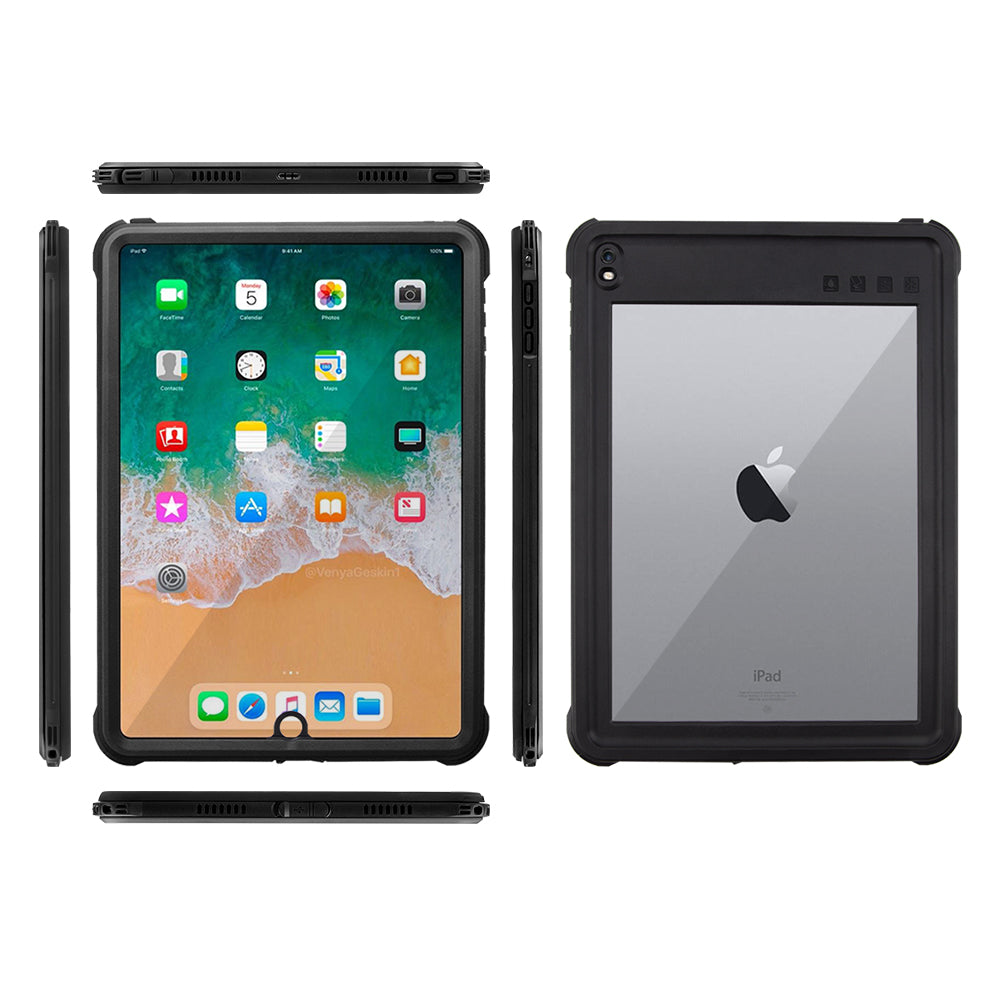 Armored Protection Waterproof Apple iPad Pro 9.7 Case Crystal