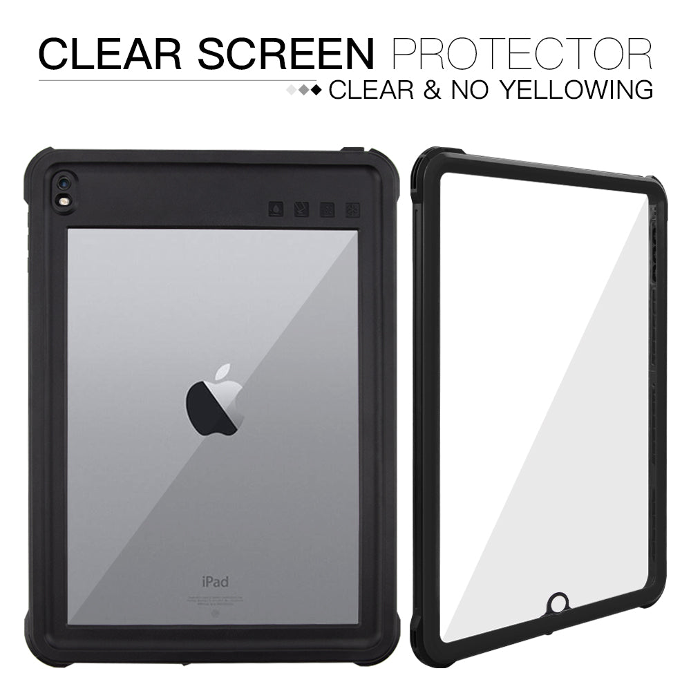 Armored Protection Waterproof Apple iPad Pro 9.7 Case Crystal