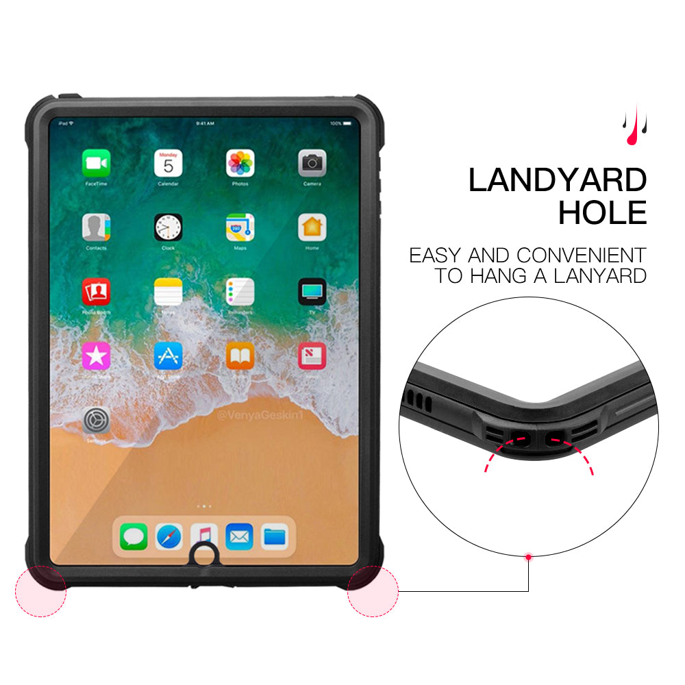 Armored Protection Waterproof Apple iPad Pro 9.7 Case Crystal