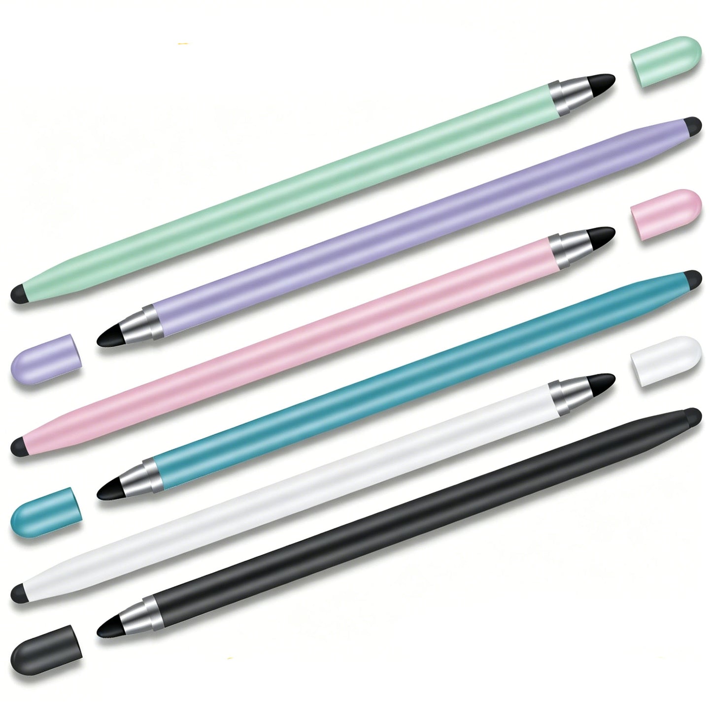 Ultramarine Technology iPad iPhone & Android Candy 2-in-1 Universal Capacitive Stylus Pen 6 Colors