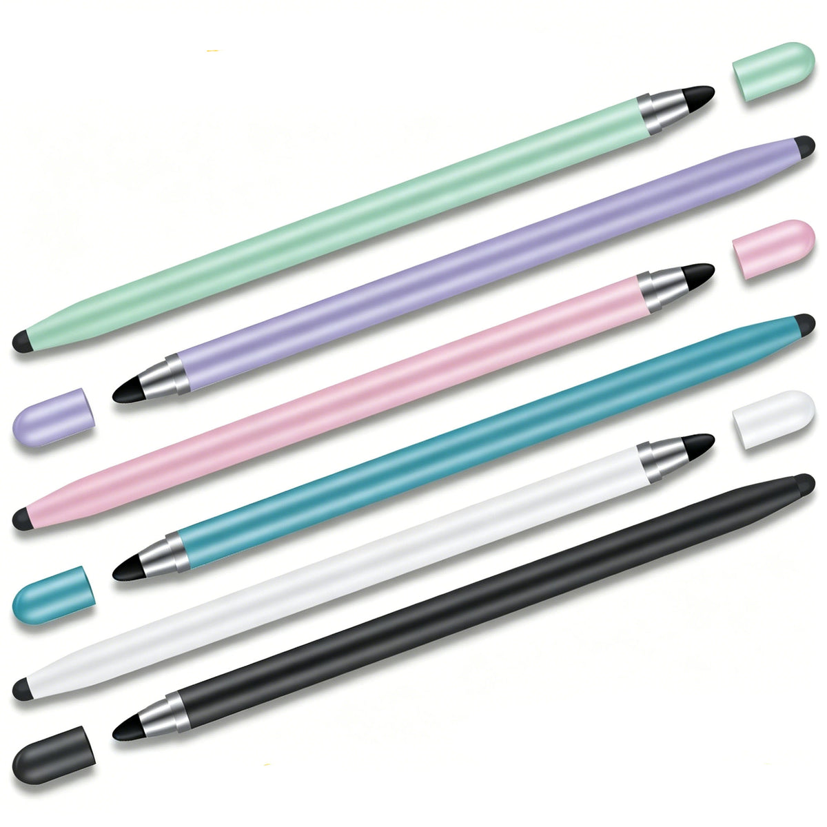 Ultramarine Technology iPad iPhone & Android Candy 2-in-1 Universal Capacitive Stylus Pen 6 Colors