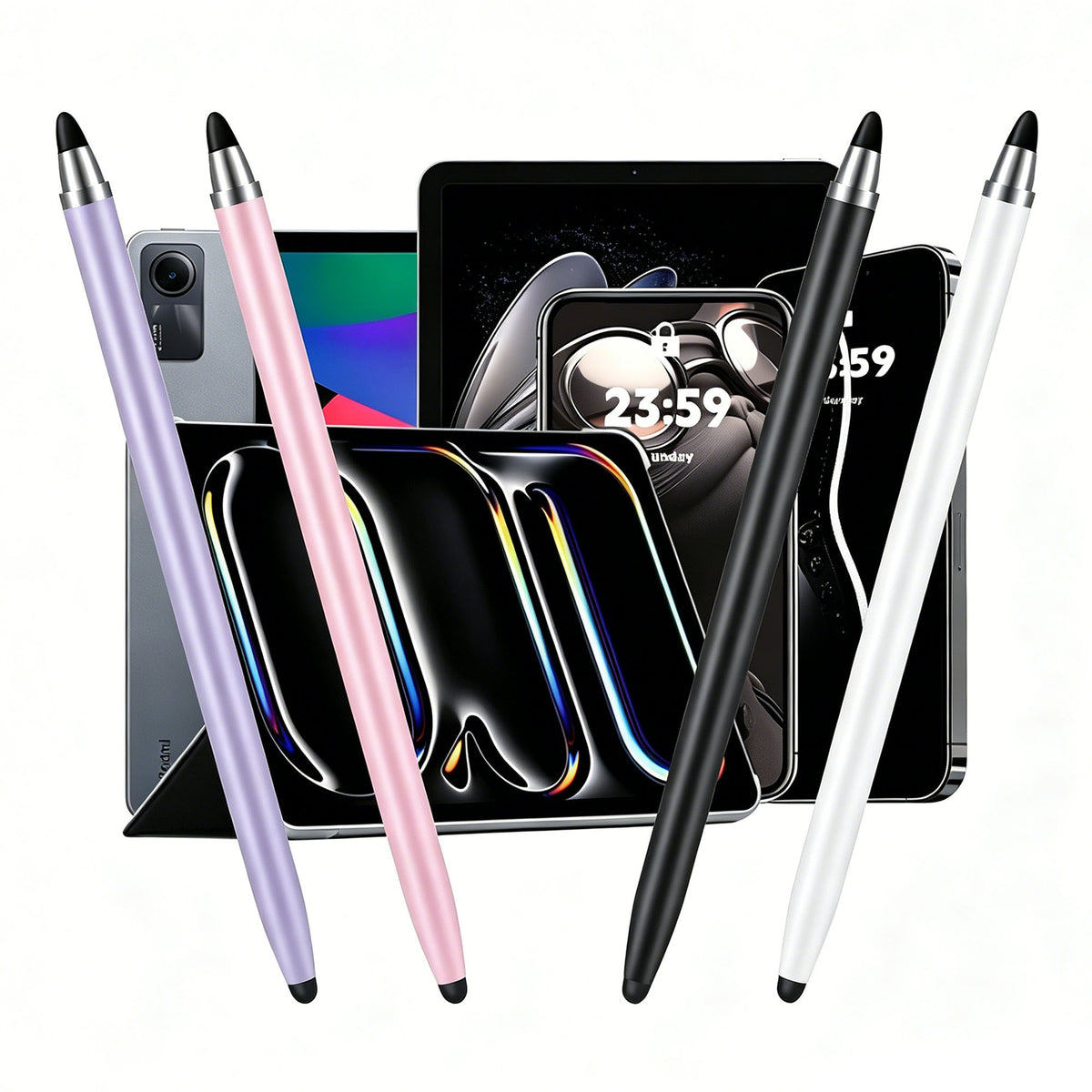 Ultramarine Technology iPad iPhone & Android Candy 2-in-1 Universal Capacitive Stylus Pen