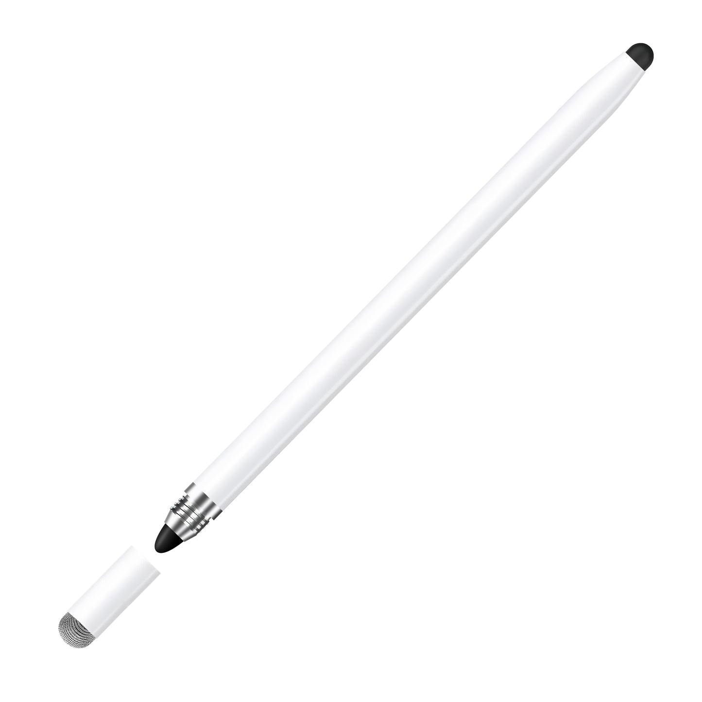 Ultramarine Technology iPad, iPhone & Samsung Candy 3-in-1 Universal Capacitive Stylus Pen White Long 17cm