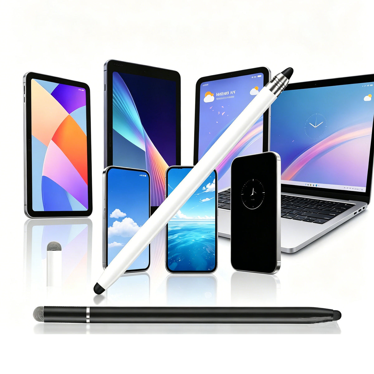 Ultramarine Technology iPad, iPhone & Samsung Candy 3-in-1 Universal Capacitive Stylus Pen
