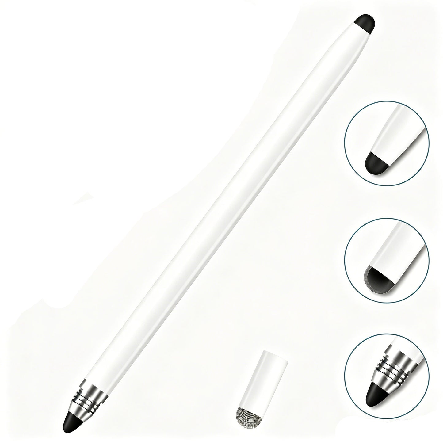 Ultramarine Technology iPad, iPhone & Samsung Candy 3-in-1 Universal Capacitive Stylus Pen Silicone Tip