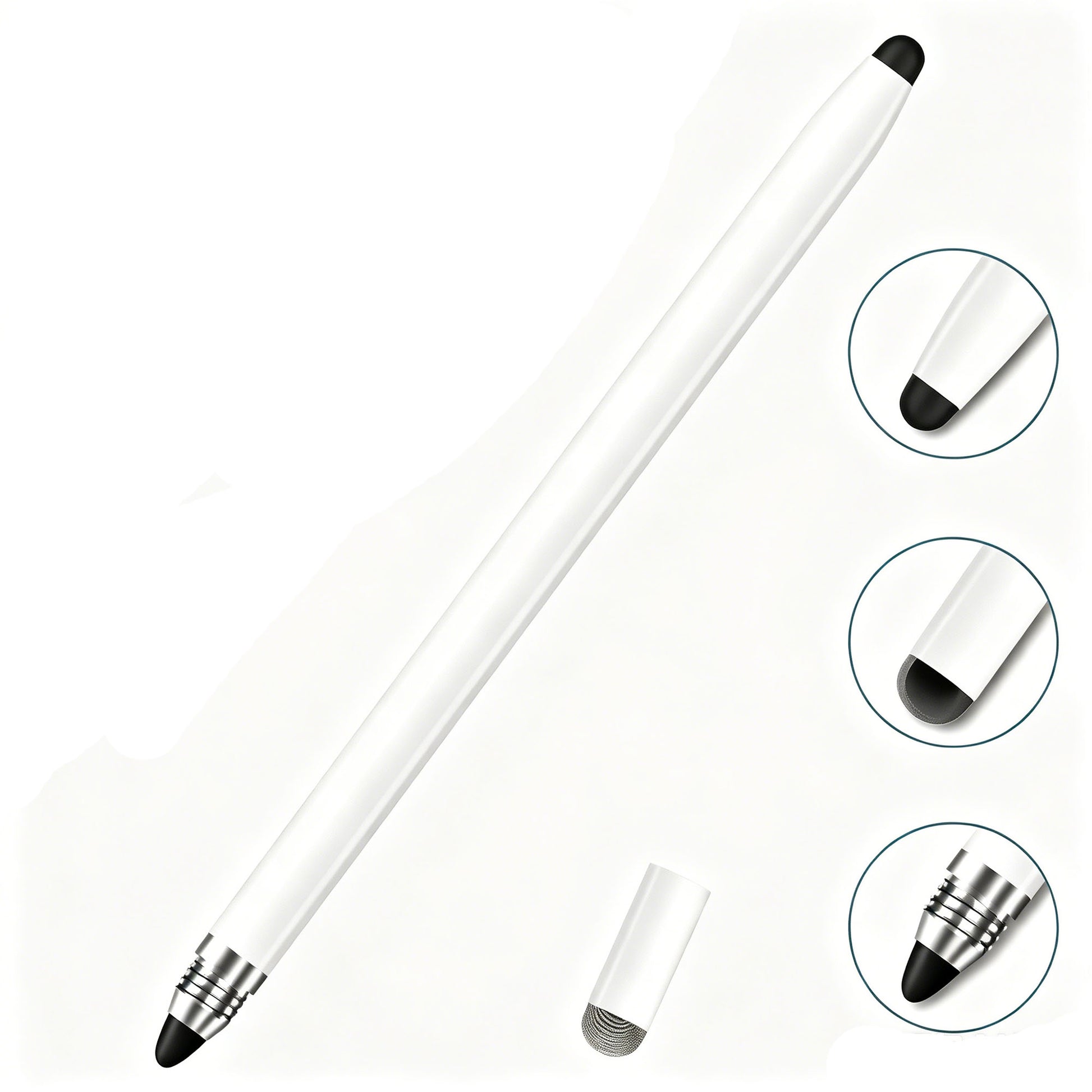 Ultramarine Technology iPad, iPhone & Samsung Candy 3-in-1 Universal Capacitive Stylus Pen Silicone Tip
