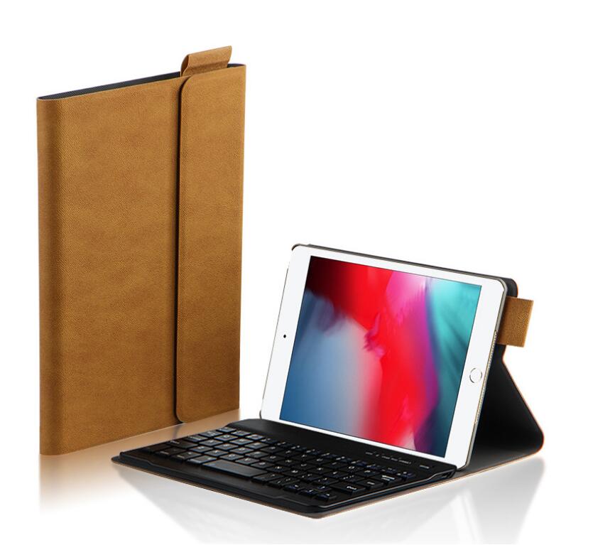 Soft Luxury Keyboard Apple iPad Mini 4 Case Book Detachable