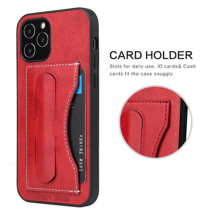 Contracted Card Holder iPhone 12 Pro Max Case Beveled Stand