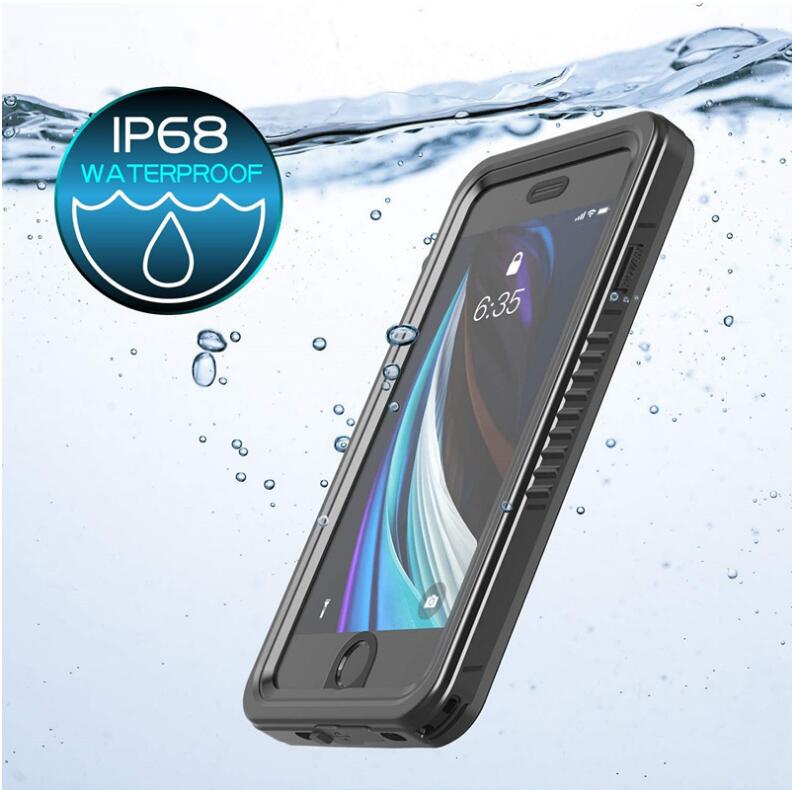 Twill Swimming IP68 Waterproof Apple iPhone SE (2020) Case Bumper Combo