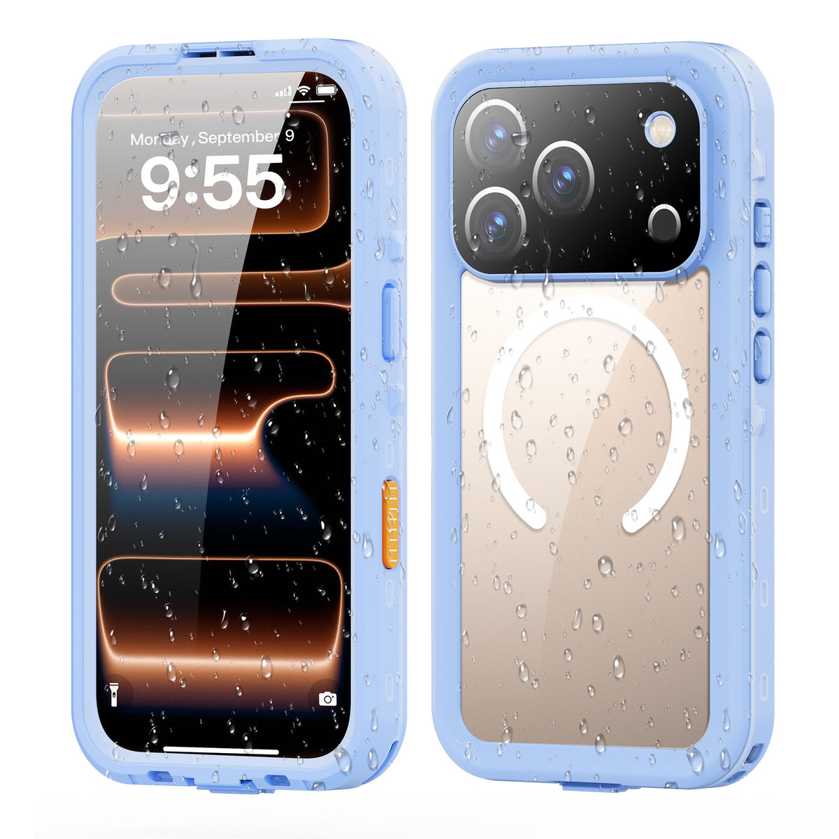 Ultramarine Technology with IP68 Waterproof MagSafe Phone Case - 3M Drop & Dust Protection