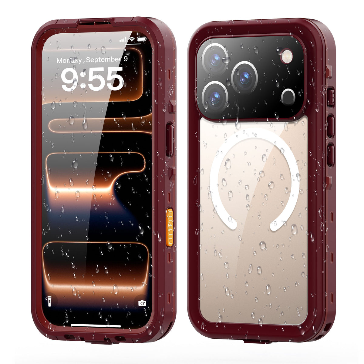 Ultramarine Technology with IP68 Waterproof MagSafe Phone Case - 3M Drop & Dust Protection