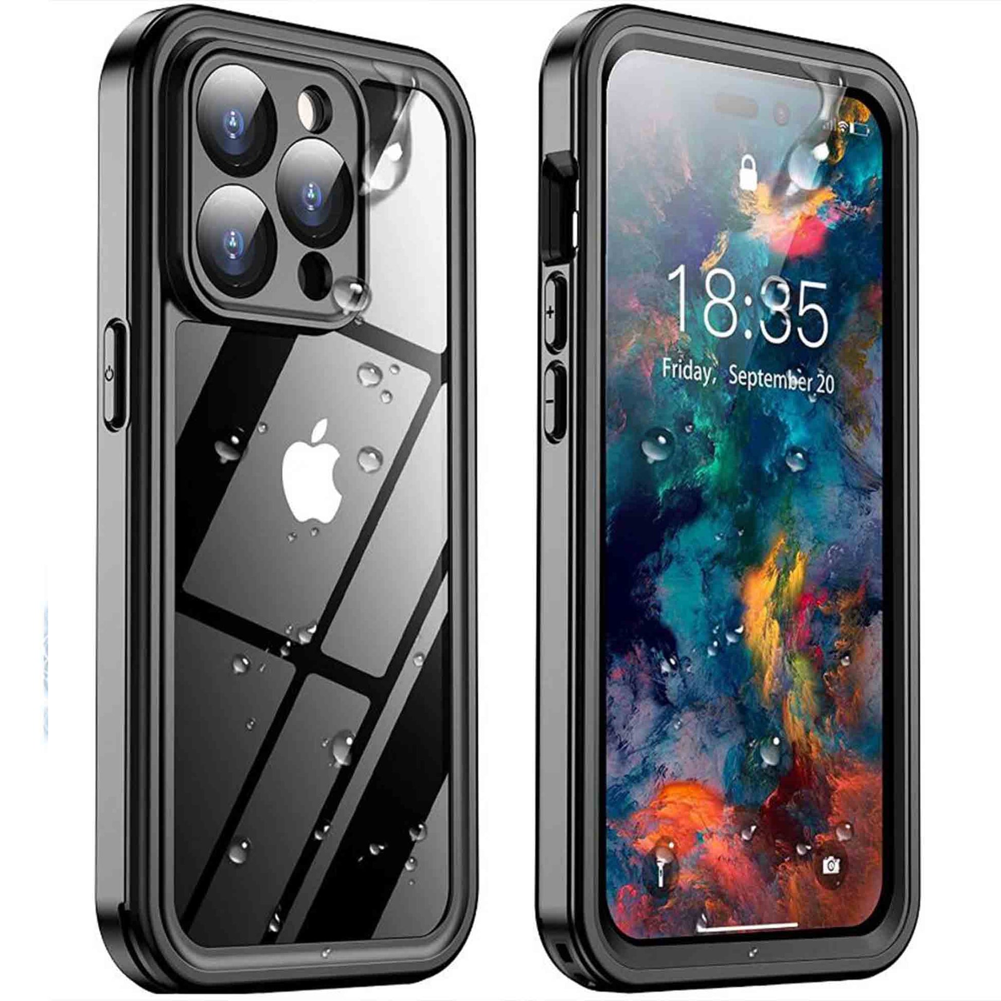 Ultramarine Technology IP68 Waterproof & Military-Grade Shockproof Tough Phone Case - iPhone 14 Pro Max