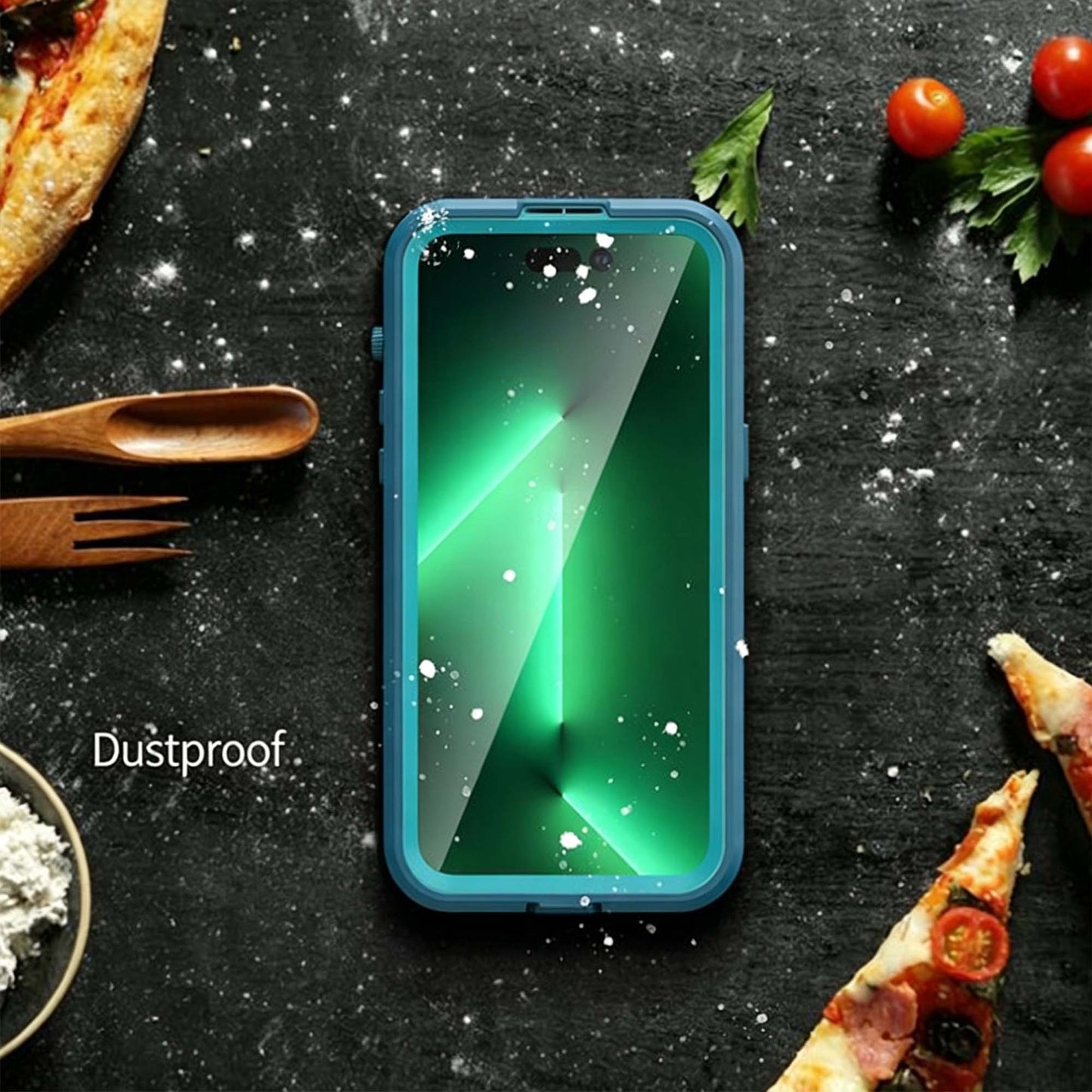 Ultramarine TechnologyIP68 Waterproof Phone Case – Full-Body Protection & Wireless Charging - iPhone 14 Pro Max